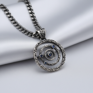 Orion Oxidised Pendant Chain